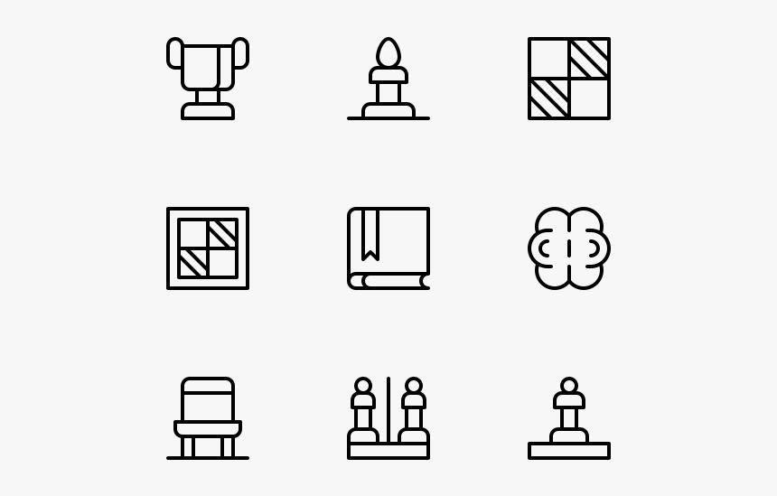 Chess - Back To School Icons, HD Png Download
