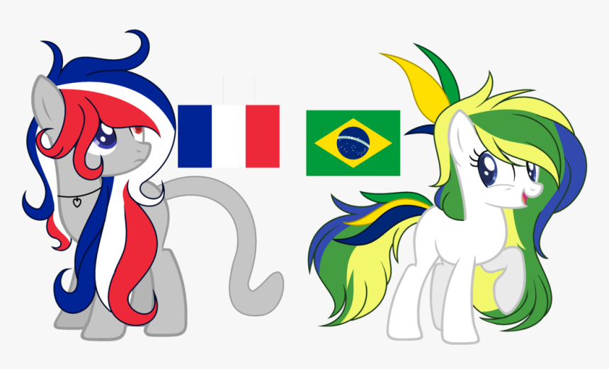 Cosmicwitchadopts, Blank Flank, Brazil, Cat Tail, Duo, - Cartoon, HD Png Download