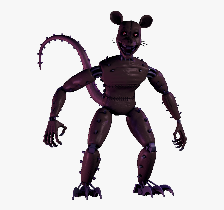 Transparent Rats Clipart - Five Nights At Candy's 3 Monster Rat, HD Png Download