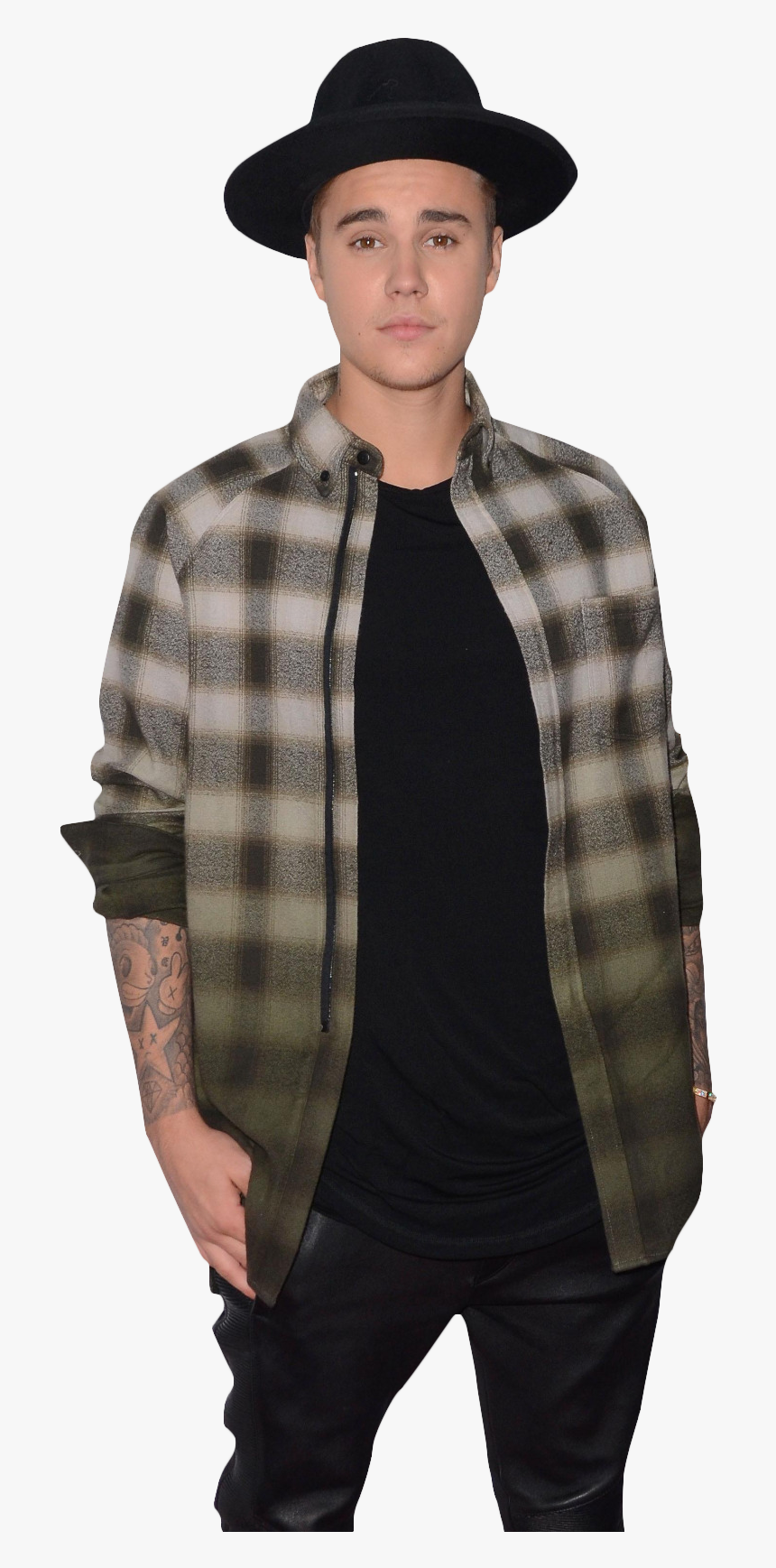 Justin Bieber With Hat - Justin Bieber 2015 Wango Tango, HD Png Download