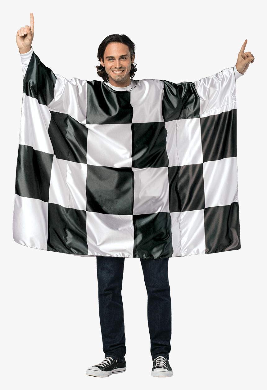 Checkered Flag Costume, HD Png Download