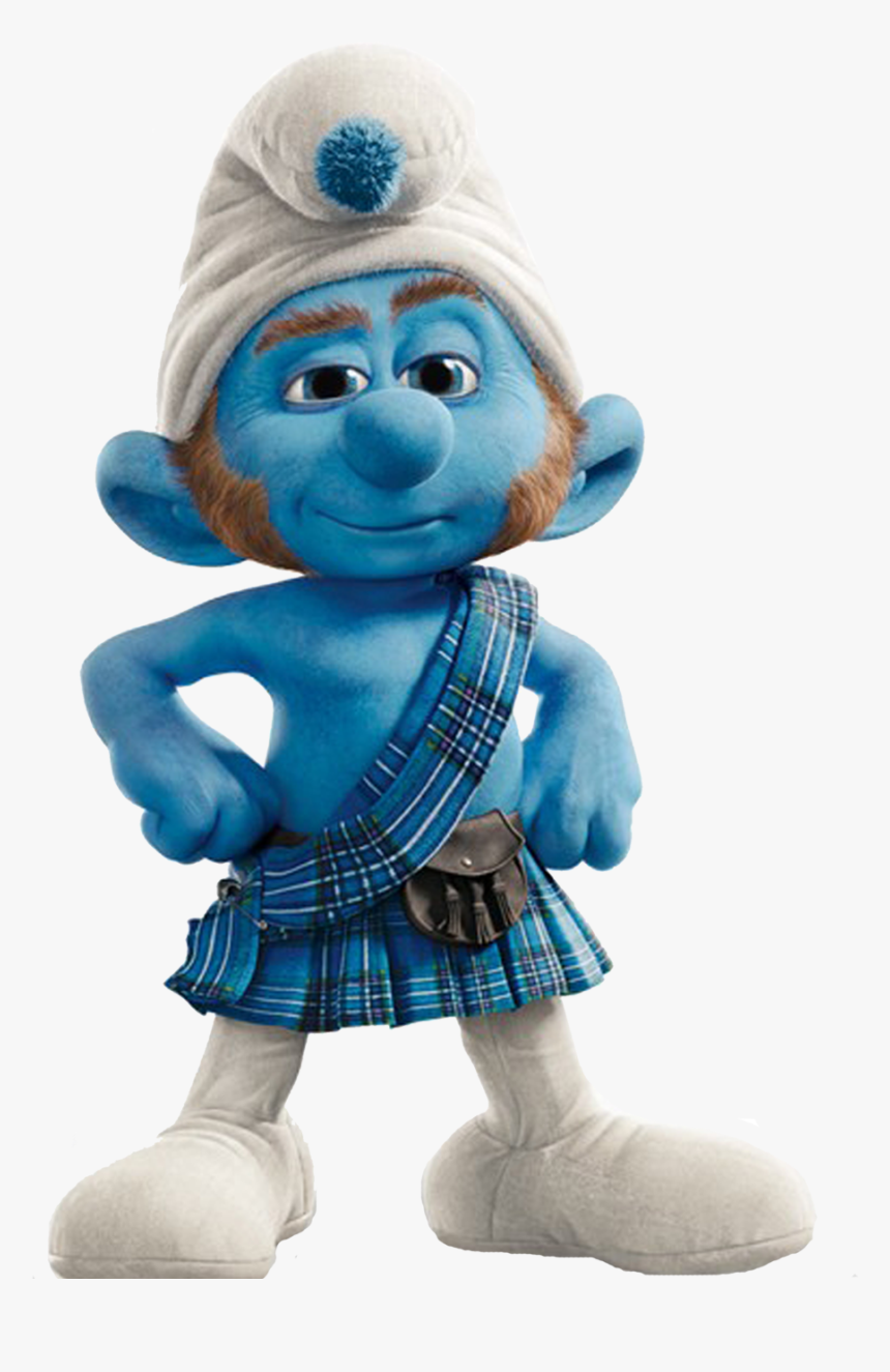 Gutsy Smurf, HD Png Download