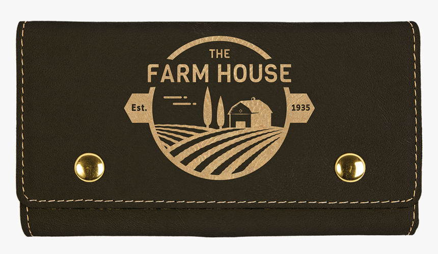 Black & Gold Leatherette Card & Dice Sets - Black Gold Leatherette, HD Png Download