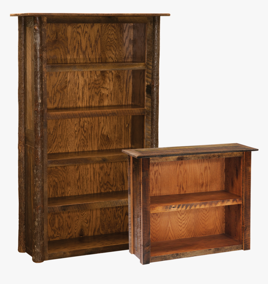 Barn Wood Bookshelf , Png Download - Shelf, Transparent Png