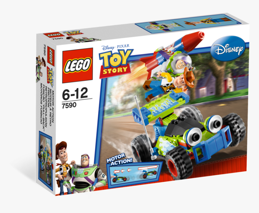 Lego Toy Story 7590 - Lego Toy Story Car, HD Png Download