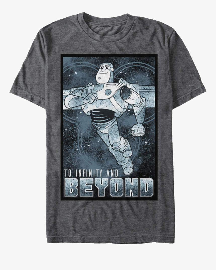 To Infinity And Beyond Buzz Lightyear T Shirt - Shirt, HD Png Download