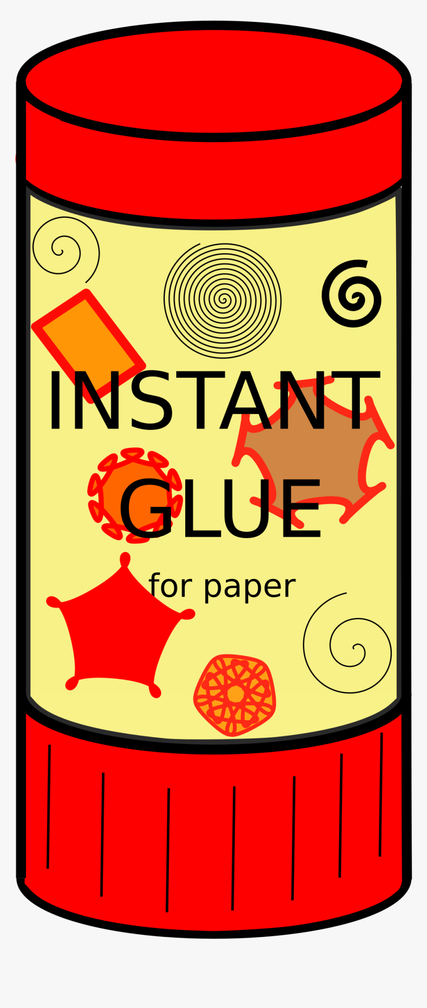 Clipart - Glue .png, Transparent Png