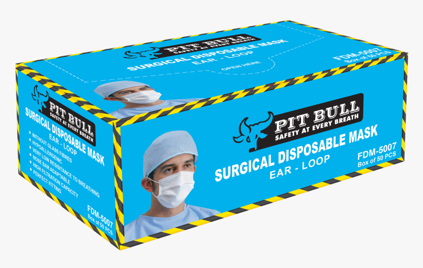 Safety Mask, Surigcal Mask, Breathing Mask, Breathing - Box, HD Png Download