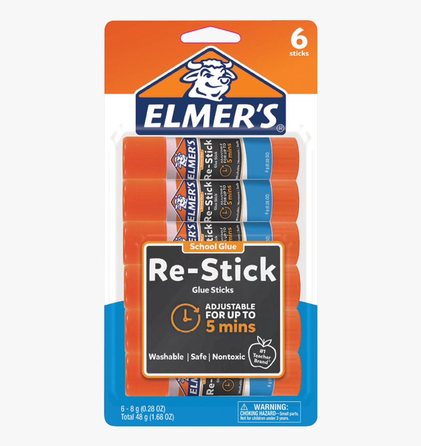 Product Image 04999 
							title Elmer S® Re Stick - Elmers Glue, HD Png Download