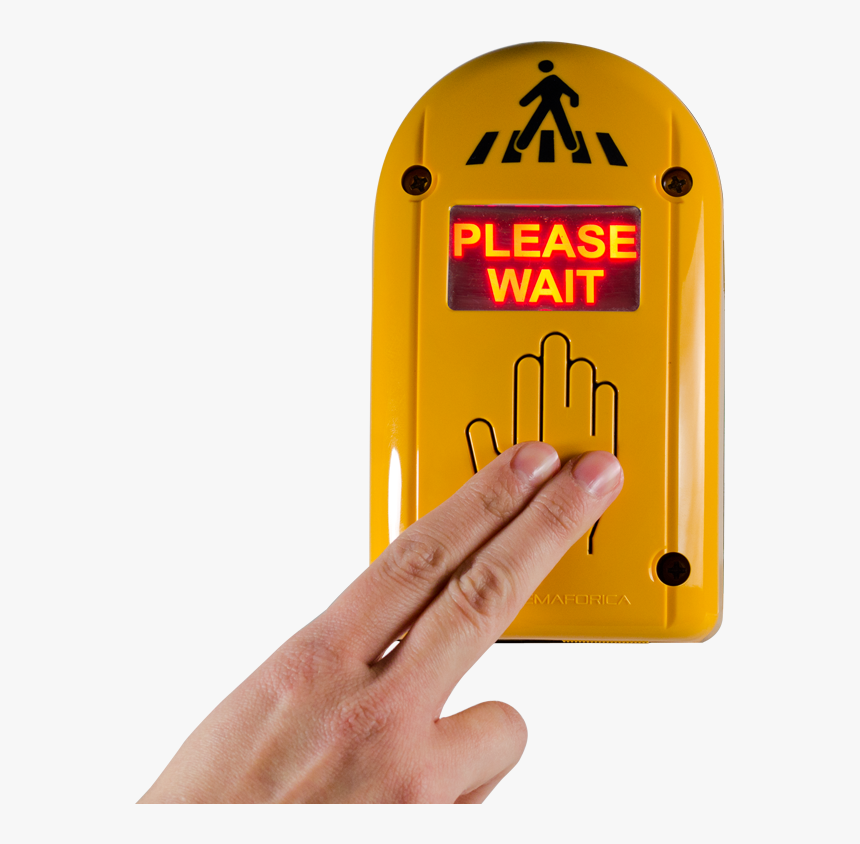 Zebra Mano - Semaforo Para No Videntes, HD Png Download