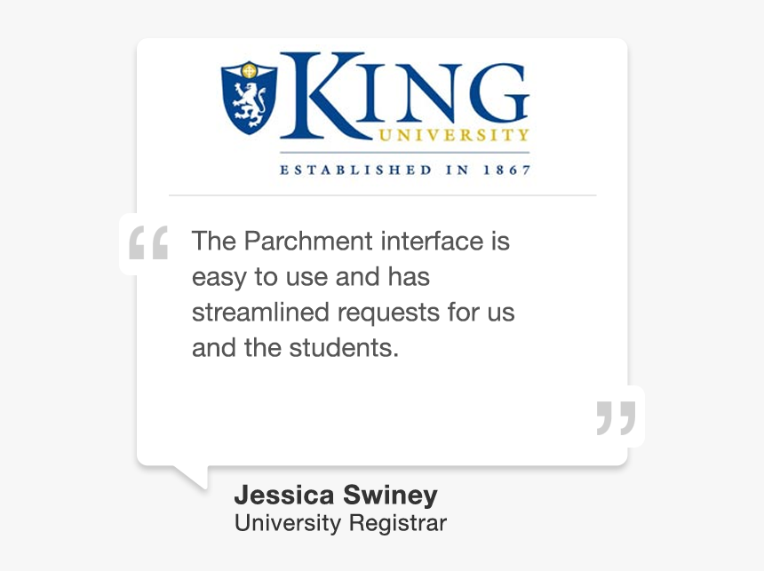 Testimonial King He - Naviance Parchment, HD Png Download