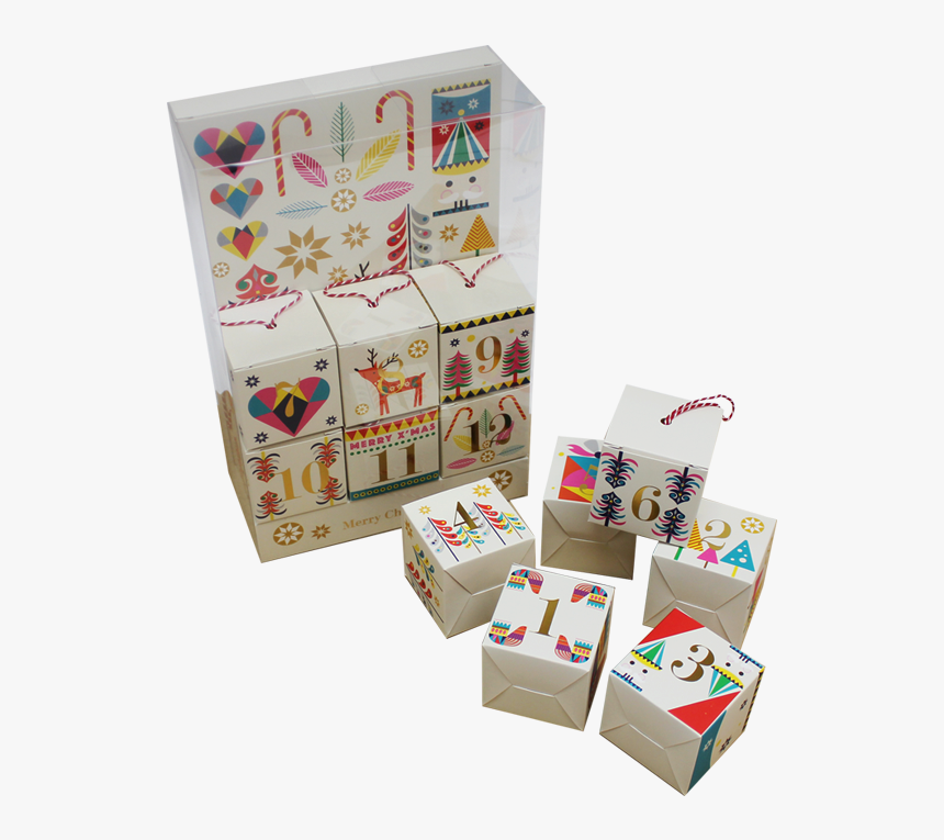 Square Box Advent 50sq - Box, HD Png Download