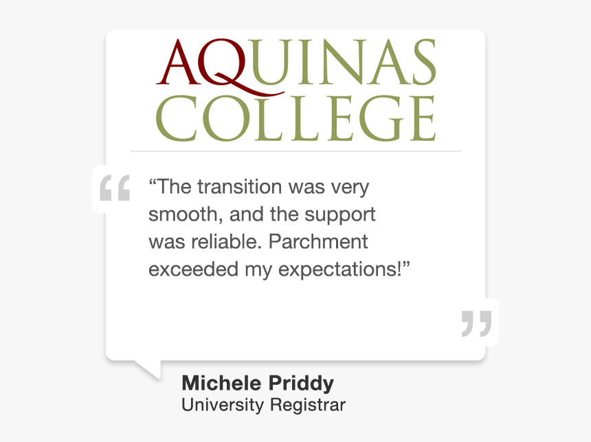 Testimonial Aq He - Naviance Parchment, HD Png Download