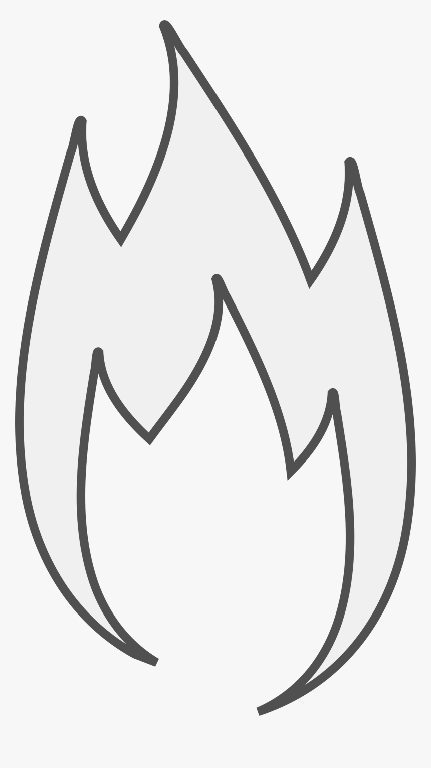 Transparent Black Fire Png - Line Art, Png Download