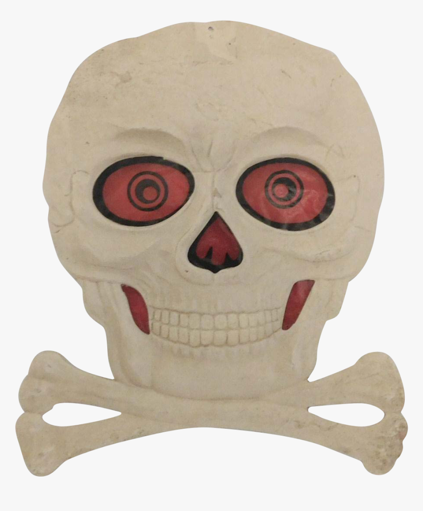 Skull & Crossbones Halloween Decoration Germany 1930 - Skull And Crossbones, HD Png Download