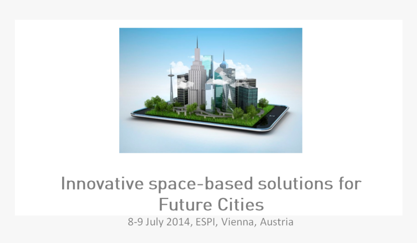 Innovative Space-based Solutions For Future Cities - Marie Laure Germain Esa, HD Png Download