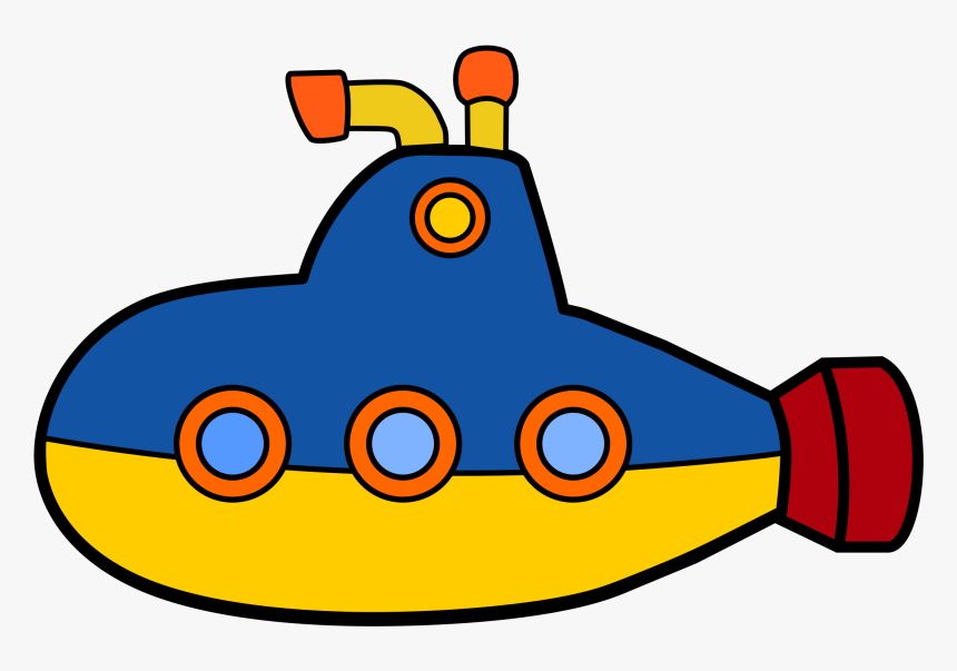 Toy Clipart Juguetes - Clipart Of Submarine, HD Png Download