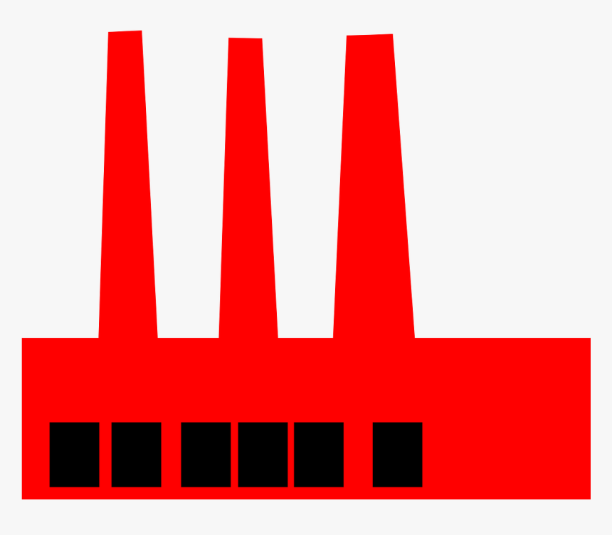 Factory Smoke Stack Chimneys Png Image, Transparent Png