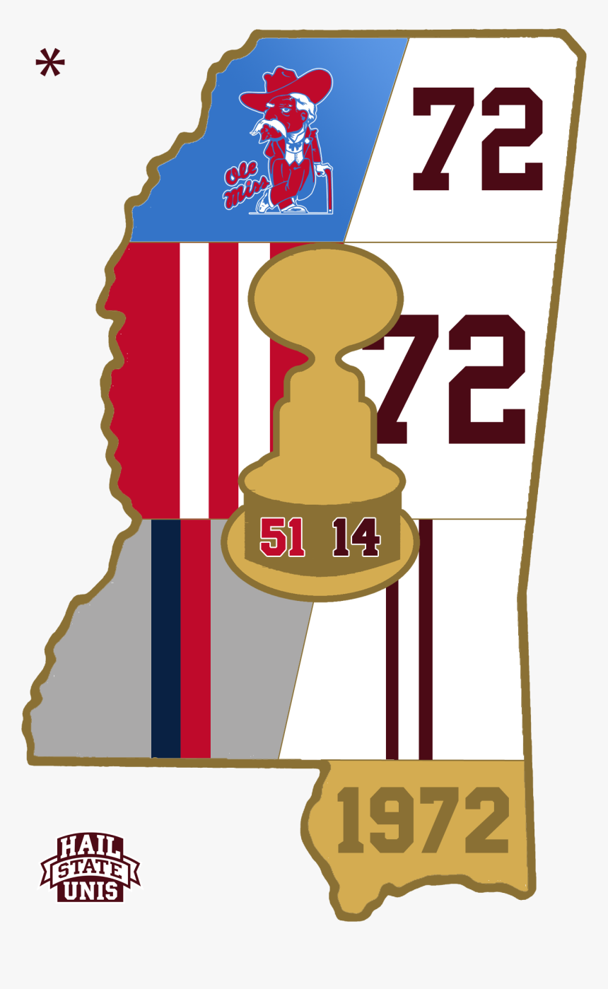 1950s Style Football Image Free Download Techflourish - 1999 Egg Bowl, HD Png Download