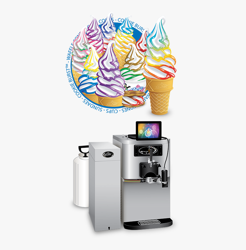 Flavor Burst Soft Serve, HD Png Download