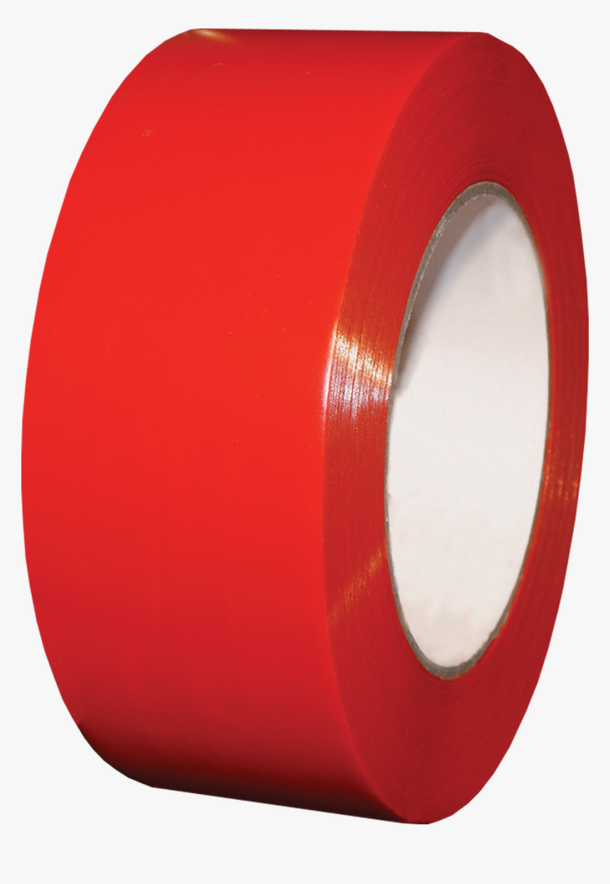 Transparent Red Tape Png - 135 Red Poly Tape Made In Canada, Png Download
