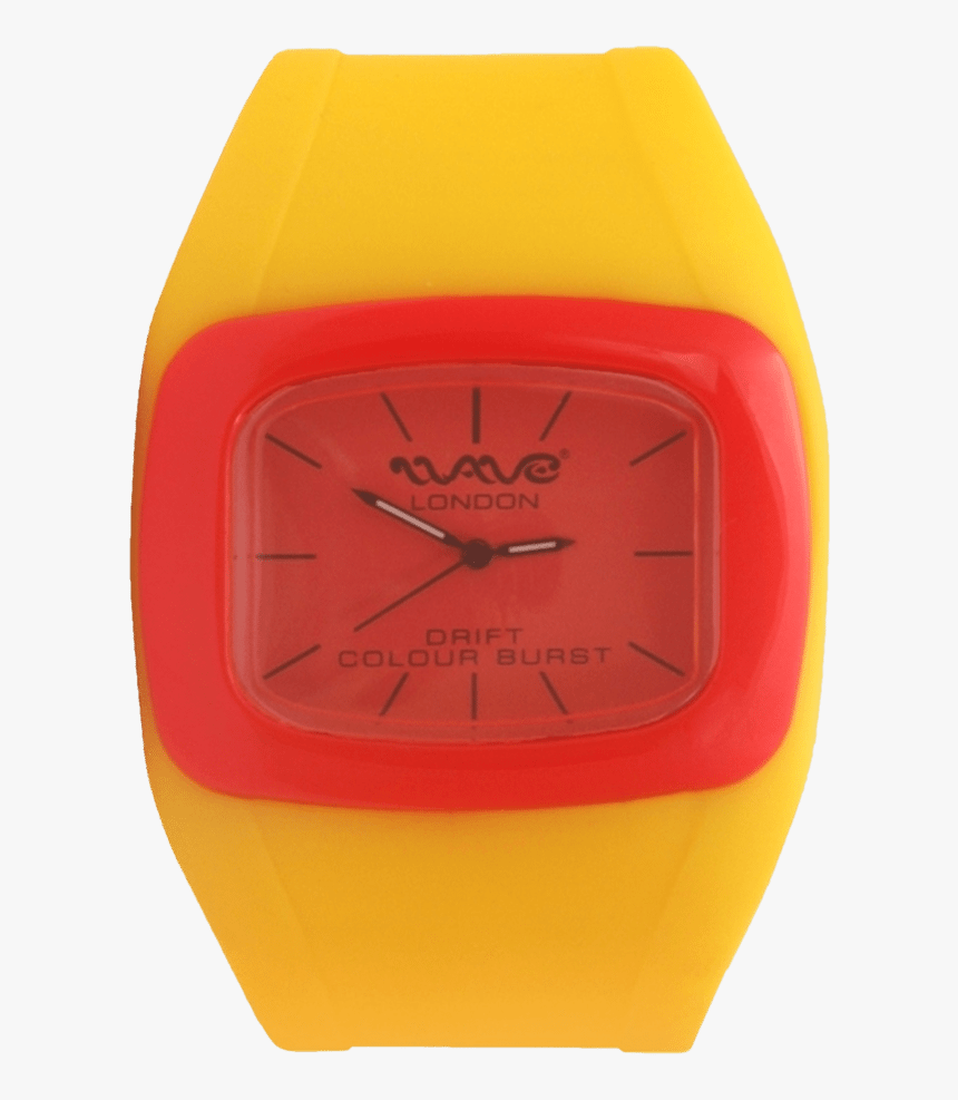Drift Colour Burst Range Yellow & Red Unisex Watch, HD Png Download