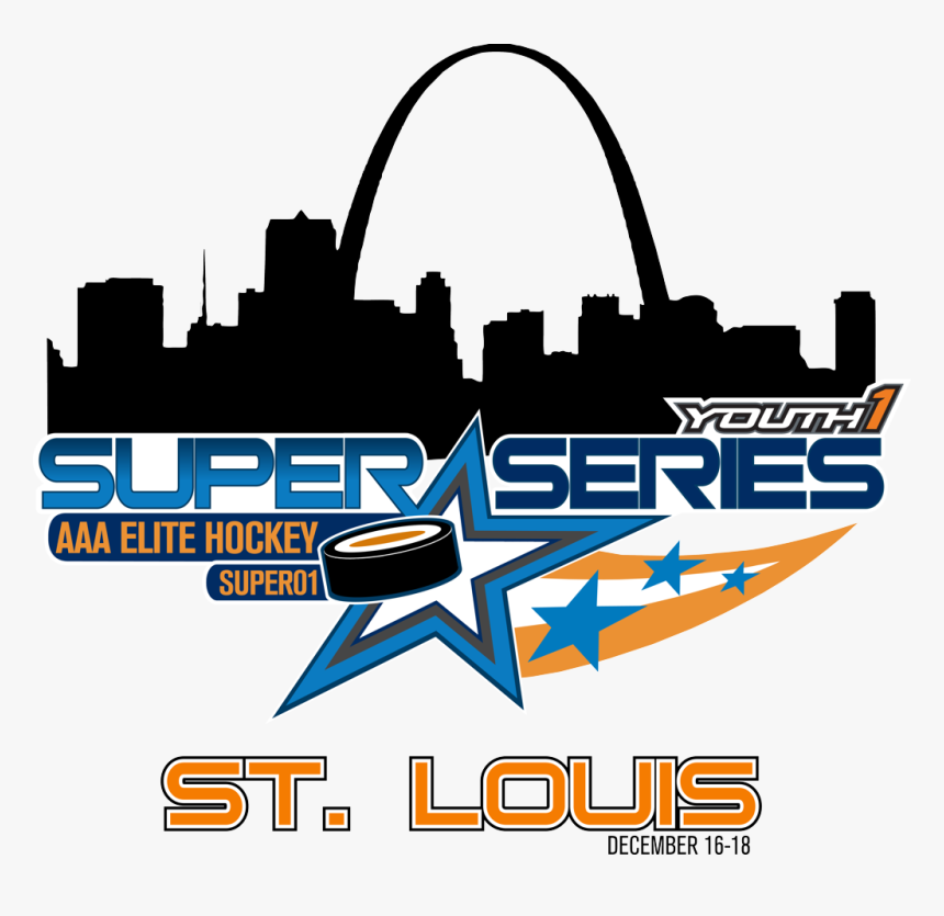 - St Louis Skyline Silhouette , Transparent Cartoons - Super Series, HD Png Download