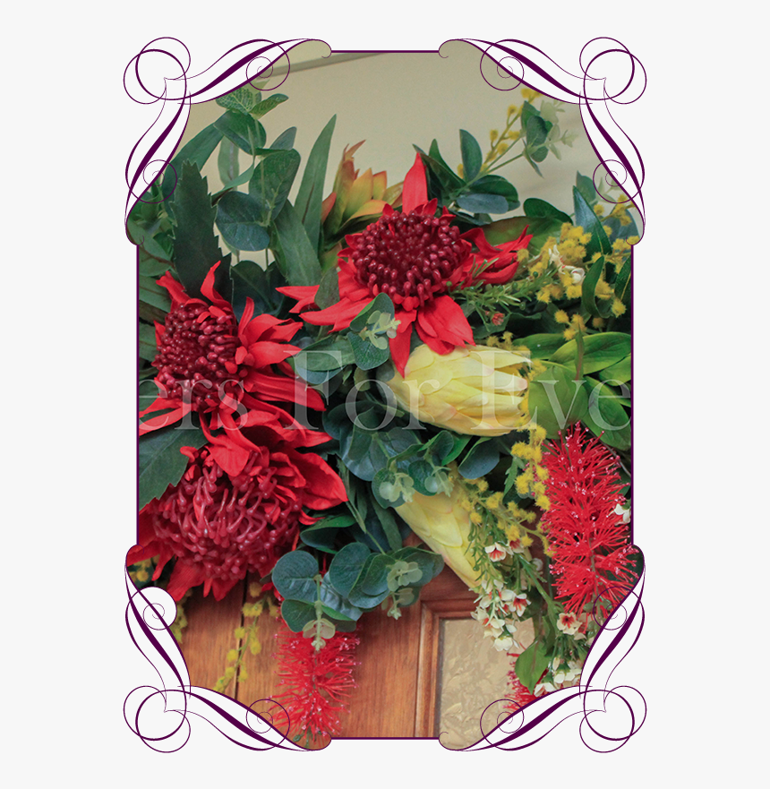Katherine Wedding Arbor Arch Table Decoration Garland - Red Ginger, HD Png Download