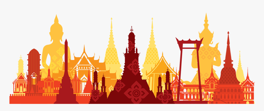 Transparent Thailand Clipart - Bangkok Clipart, HD Png Download