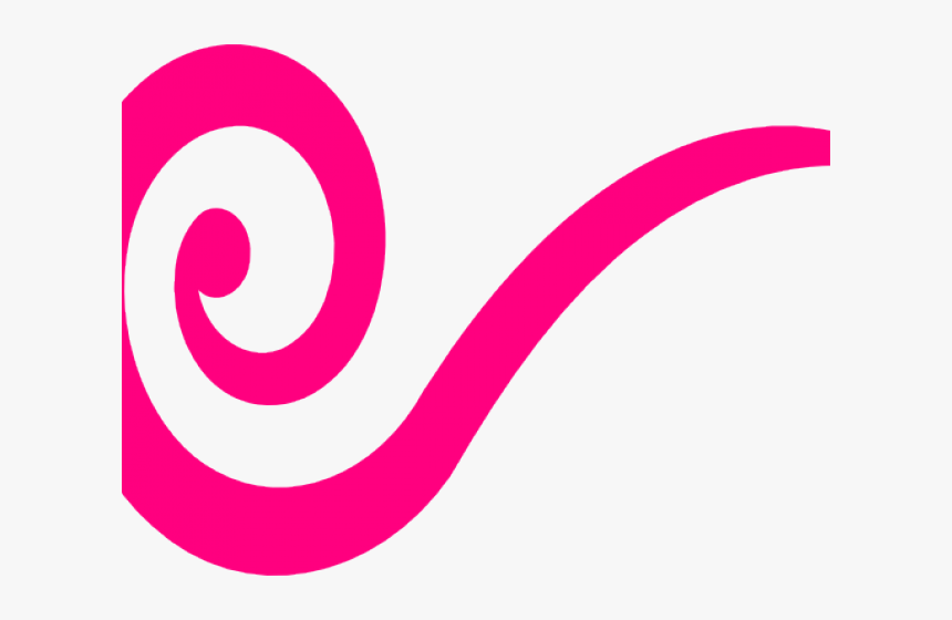 Magical Clipart Swirly Line, HD Png Download