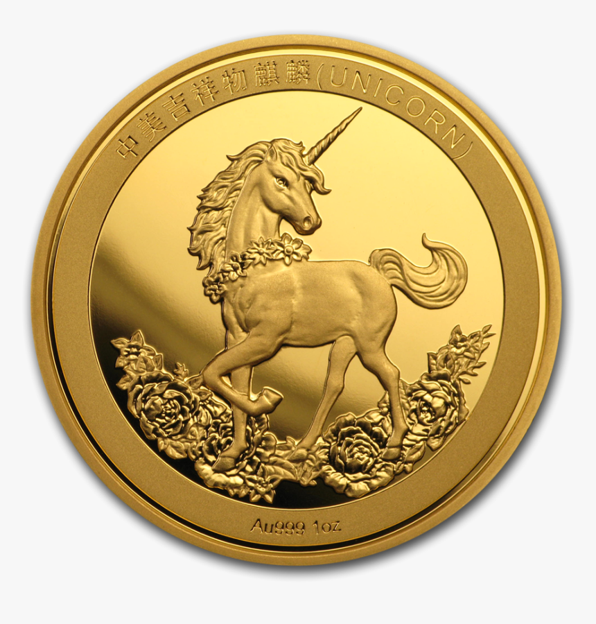 China 1 Oz Silver Unicorn, HD Png Download