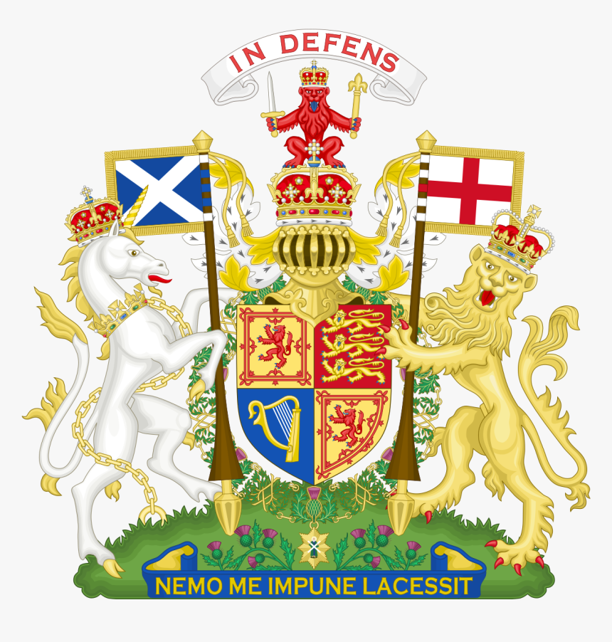 Royal Coat Of Arms Of The United Kingdom - Scotland Coat Of Arms, HD Png Download