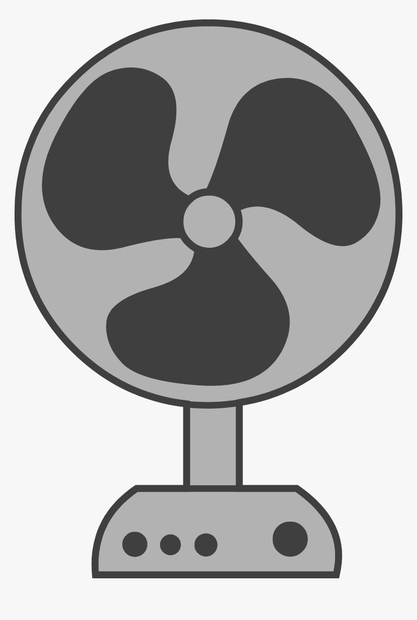 Electric Fan Transparent Png - Electric Fan Clip Art, Png Download