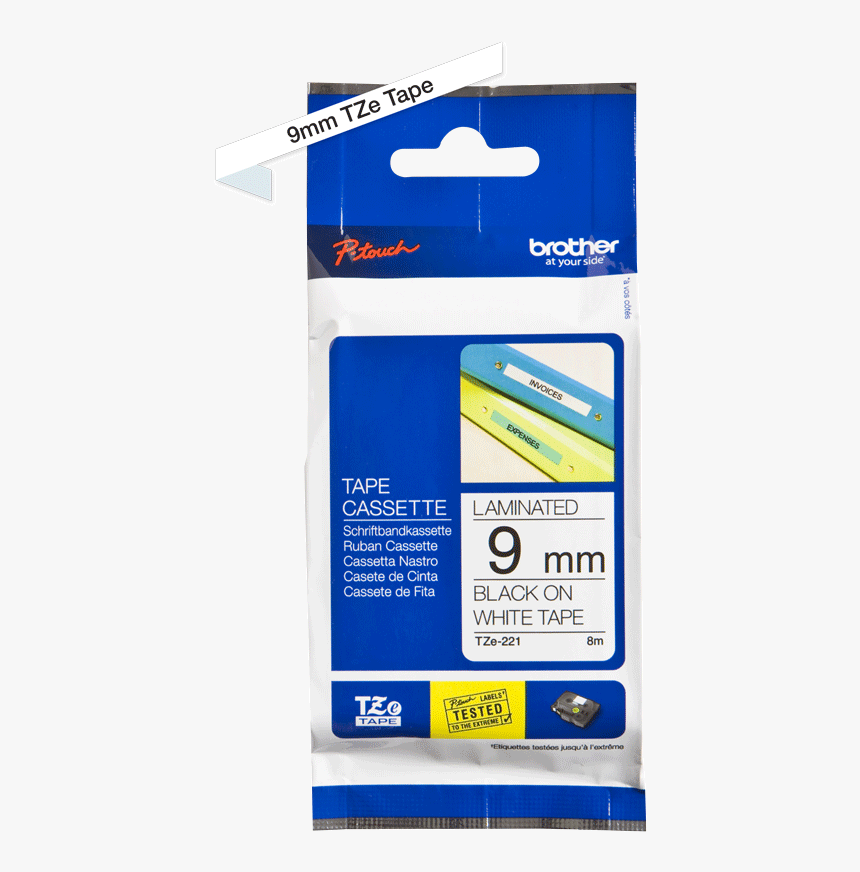 Brother Tze 121 Tape, HD Png Download