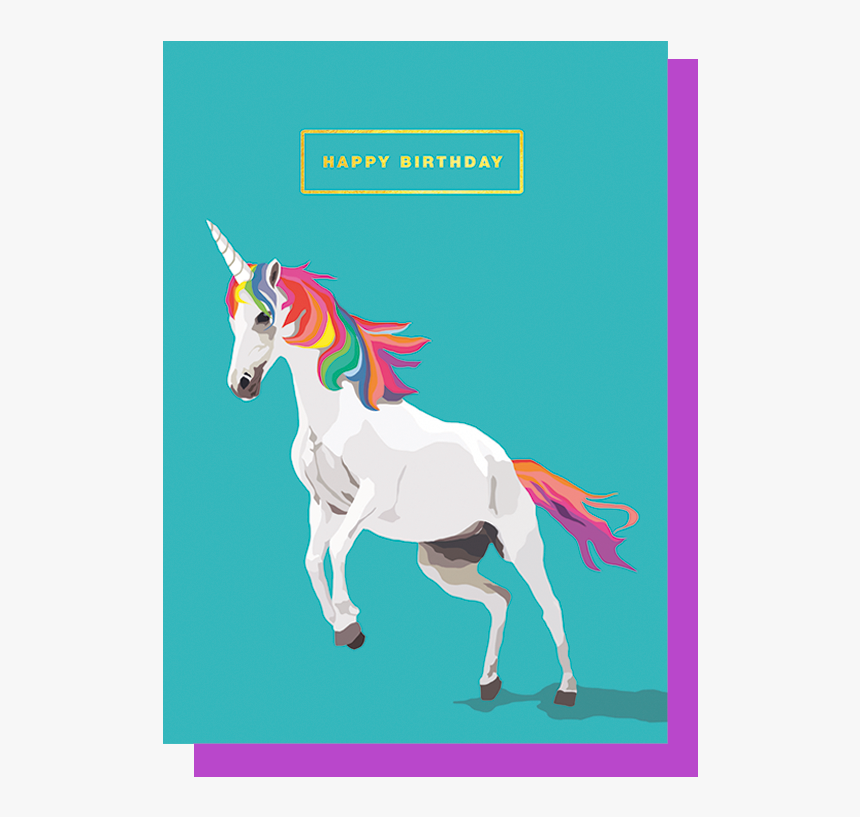 Gold Unicorn Png, Transparent Png