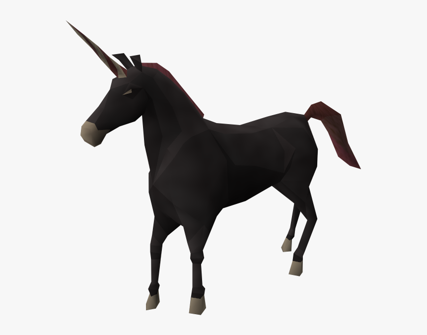 Black Unicorns Have A Unicorn Horn Guaranteed Drop, HD Png Download