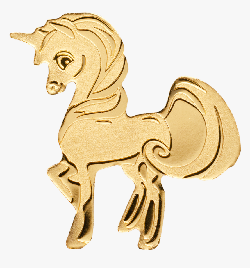 5 Gram Palau Sweetest Unicorn 9999 Gold Coin - Cartoon, HD Png Download
