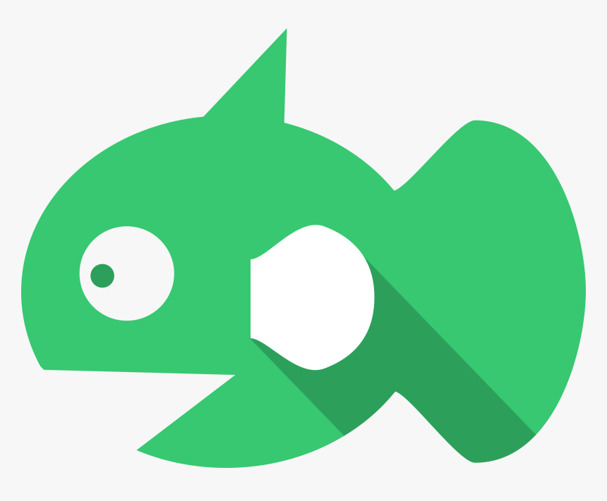Transparent Ocean Clipart - Minimalist Fish Png, Png Download