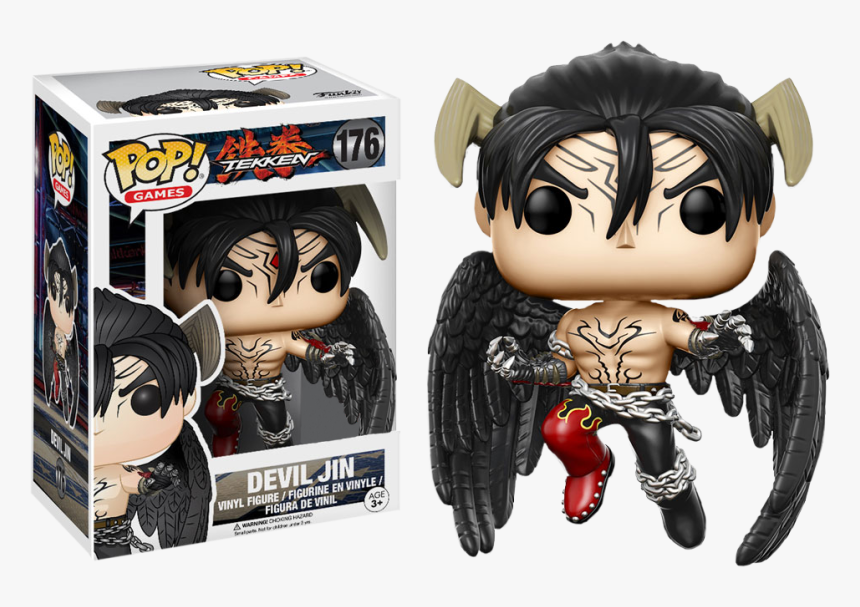 Devil Jin Funko Pop, HD Png Download