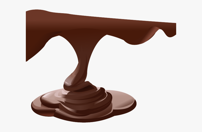 Transparent Chocolate Clipart - Chocolate Sauce Clip Art, HD Png Download
