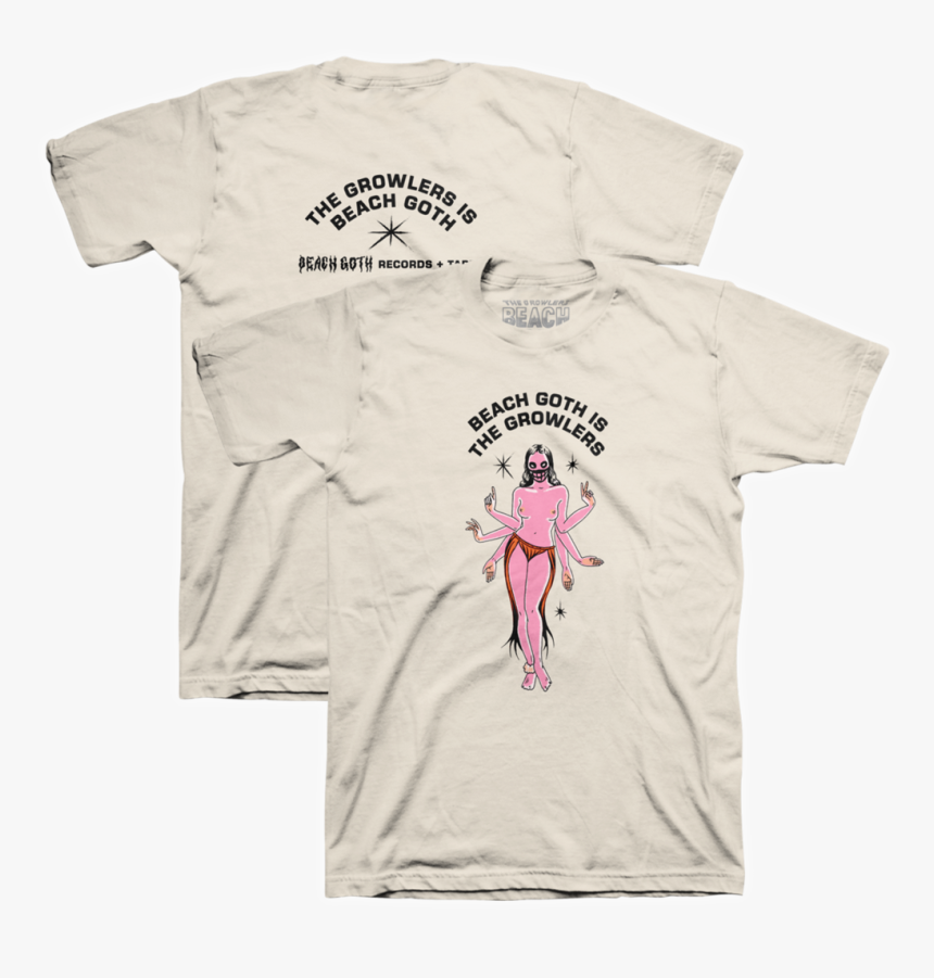 Beach Goth Records T-shirt - T Shirt, HD Png Download