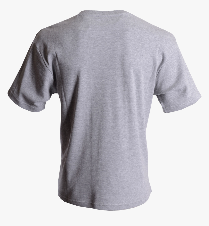 Plain Grey T-shirt Png Photo - Ribbed Neck T Shirt, Transparent Png