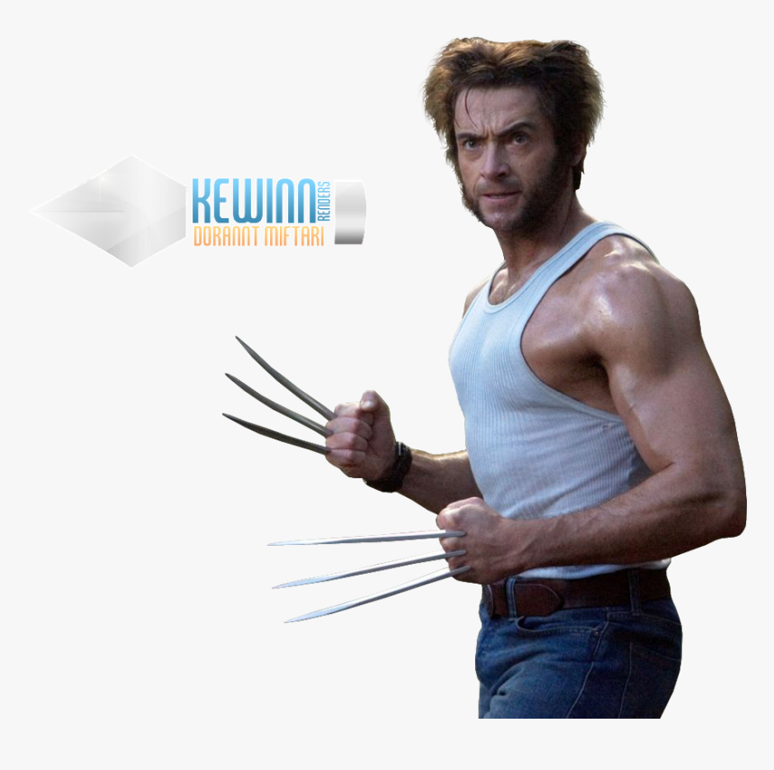 Transparent Wolverine Png - Hugh Jackman Wolverine, Png Download
