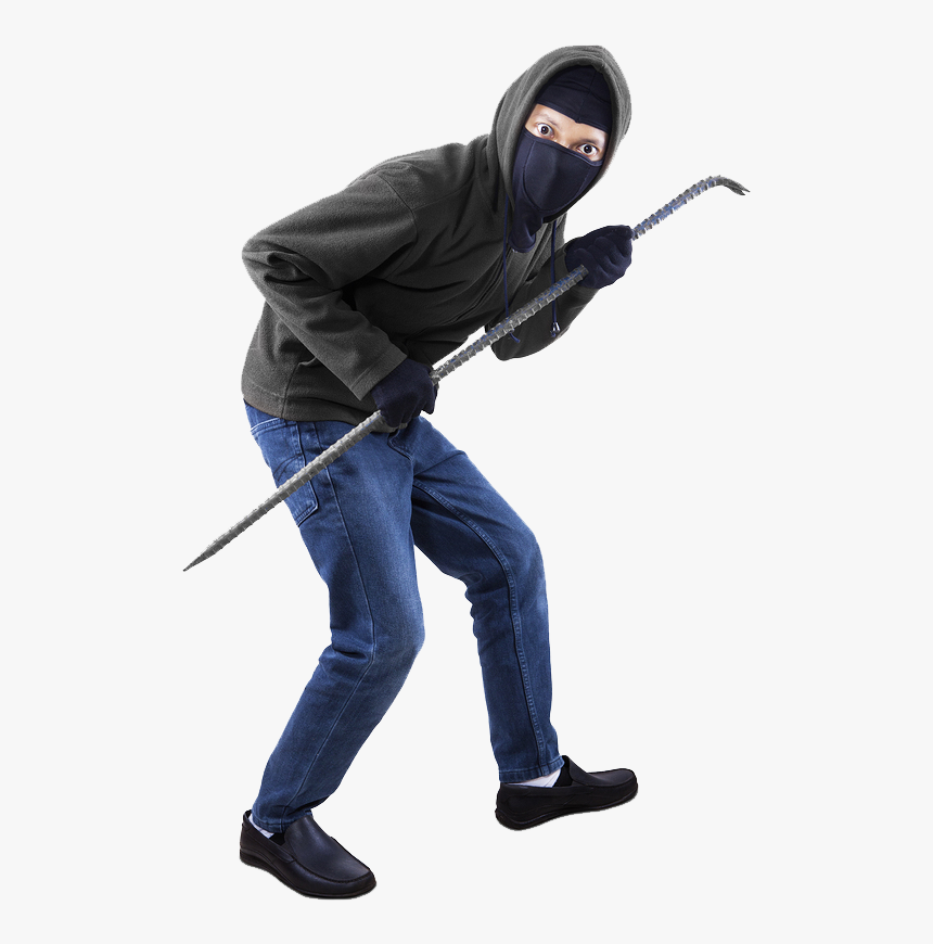 Transparent Burglar Png - Burglar Crowbar, Png Download , Transparent