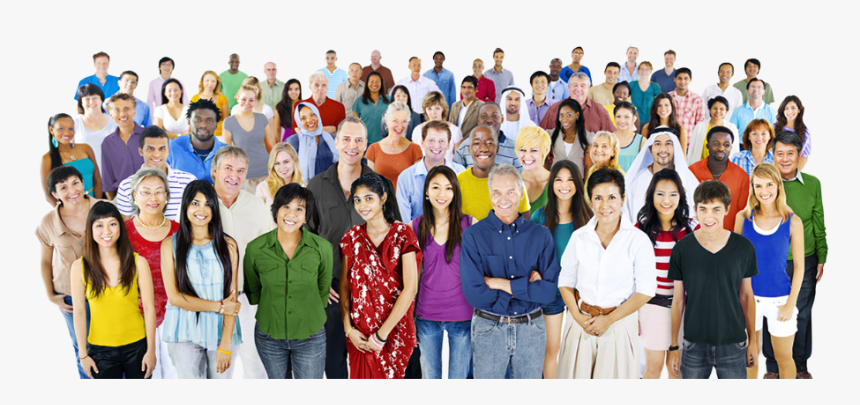 Diverse Group Of Americans, HD Png Download