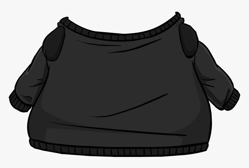 Club Penguin Wiki - Club Penguin Black Shirt, HD Png Download