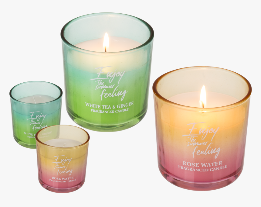 White Candle Png - Bianca Candela La Rose, Transparent Png