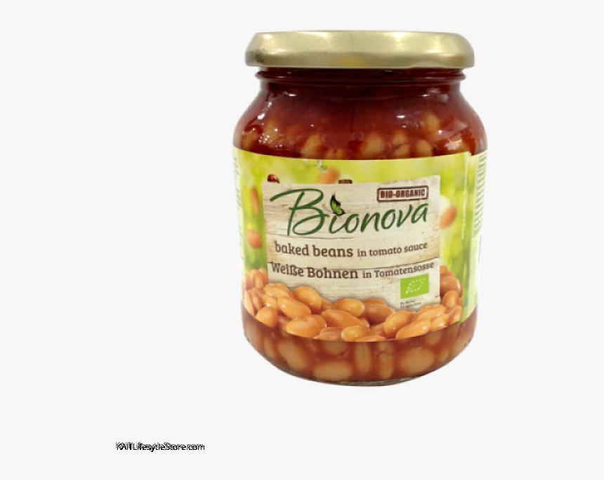 Bionova Organic Baked Beans 340g , Png Download - Cranberry Bean, Transparent Png