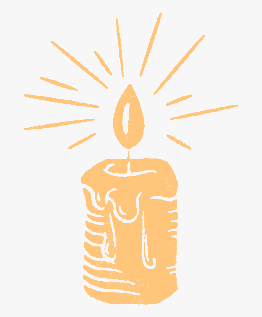 Candle - Illustration, HD Png Download