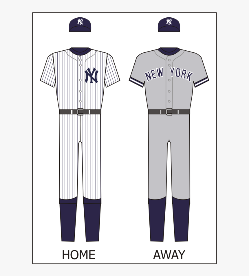 Logos And Uniforms Of The New York Yankees, HD Png Download